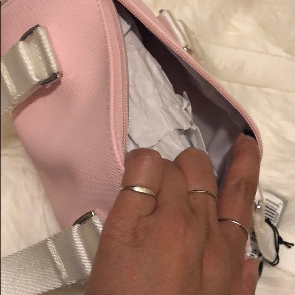 Pink Lacoste Tube Bag - Picture 4 of 4